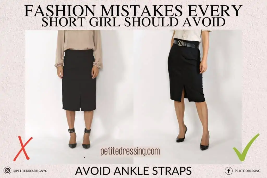 10 Fashion Mistakes Every Short Girl Should Avoid - Petite Dressing