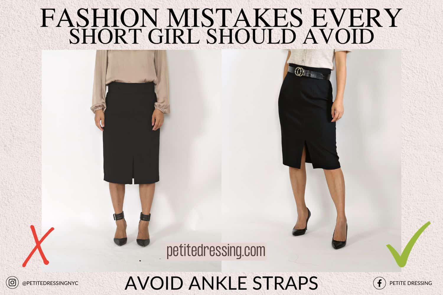 FASHION MISTAKES EVERY SHORT GIRL SHOULD AVOID4