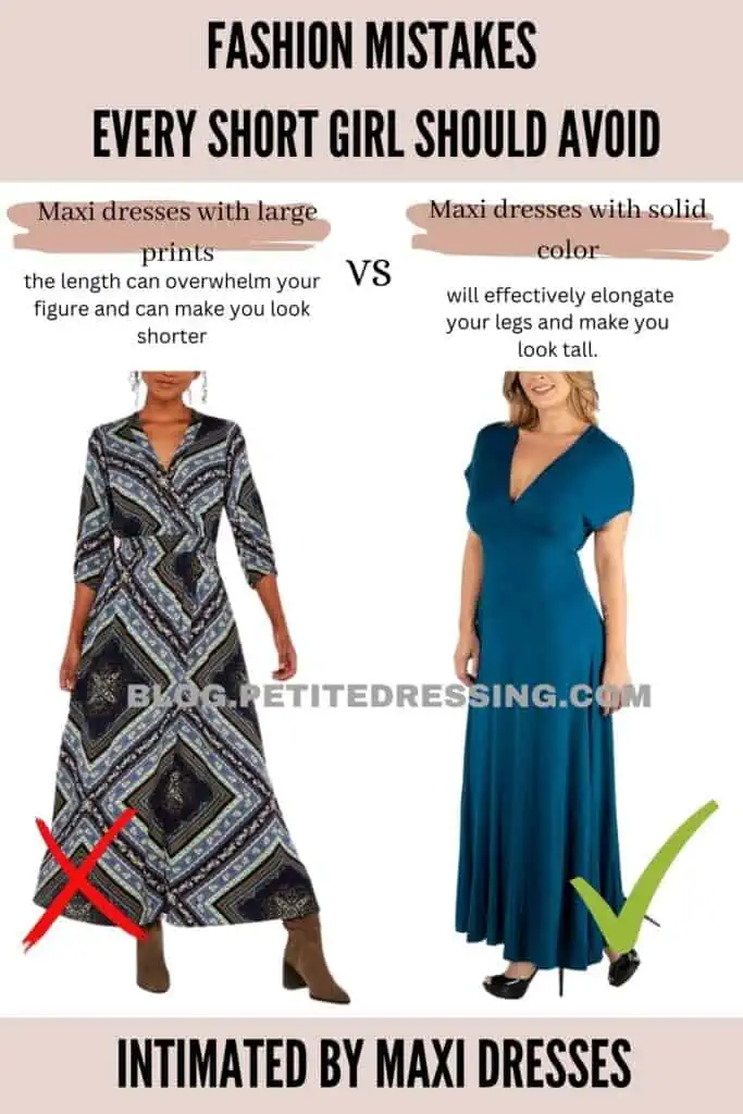 Intimated by maxi dresses