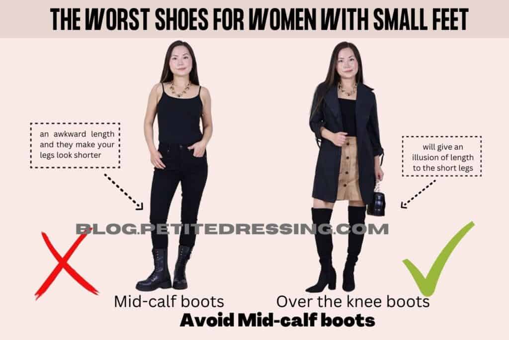 Mid-calf boots