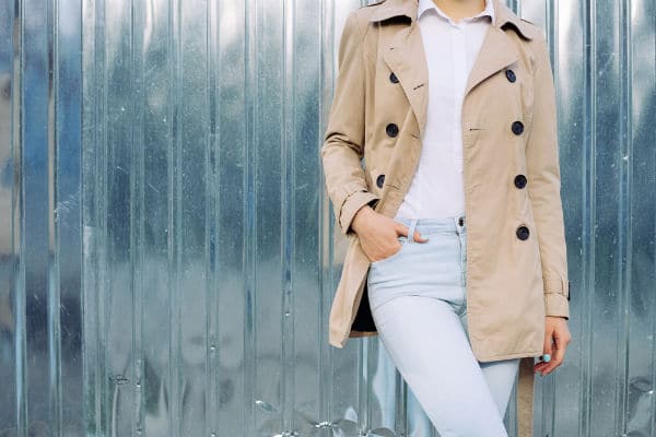 petite size trench coats