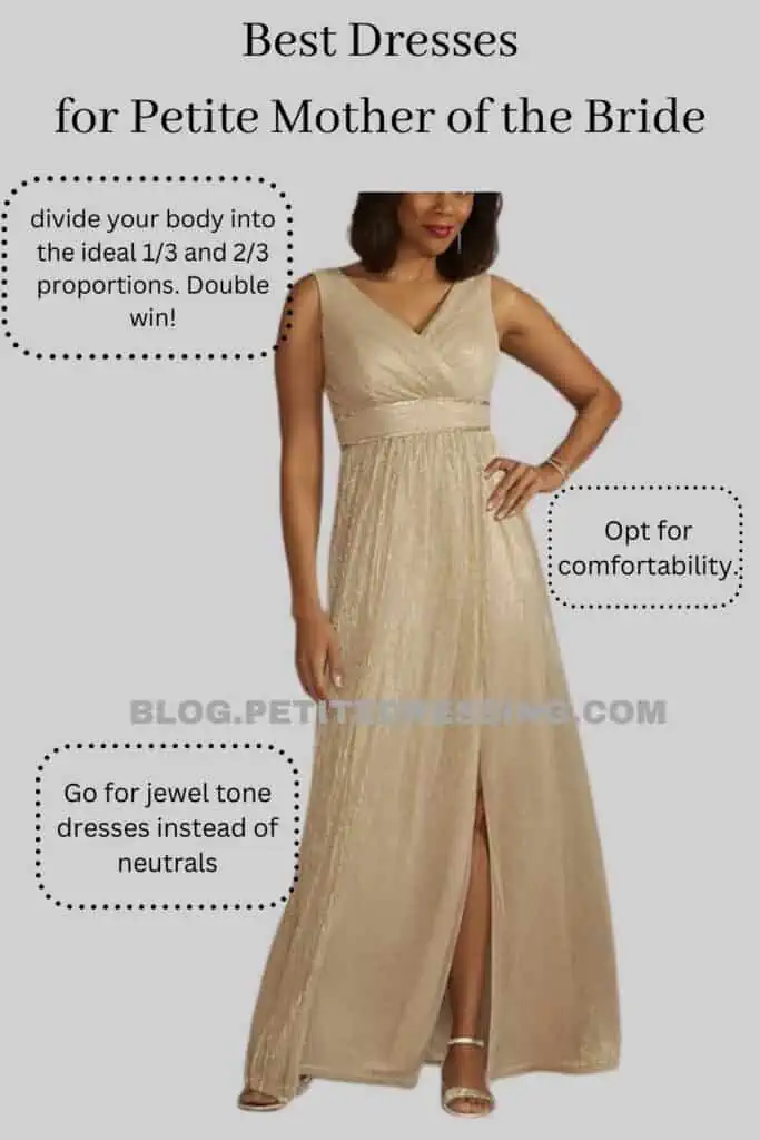 Best Dresses for Petite Mother of the Bride