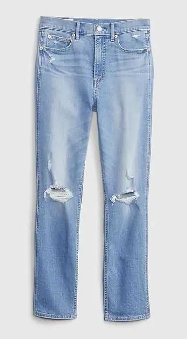 High rise jeans