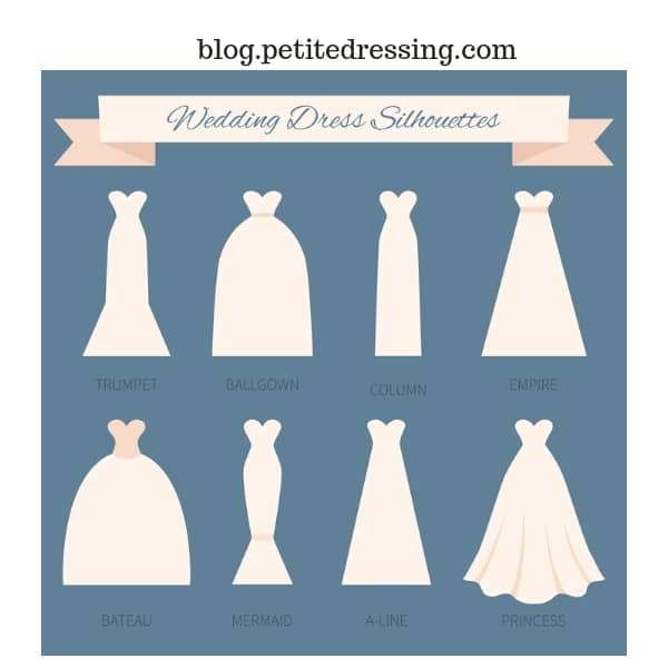 simple petite wedding dresses