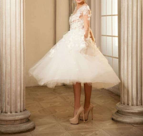 bridal dresses for short ladies