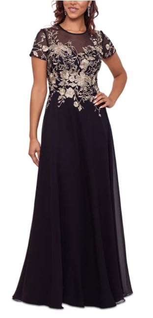 petite dress for christmas 15 Amazon Finds Women That Actually Fit (And Make You Look Black And White Striped embroidered Size:UK 9