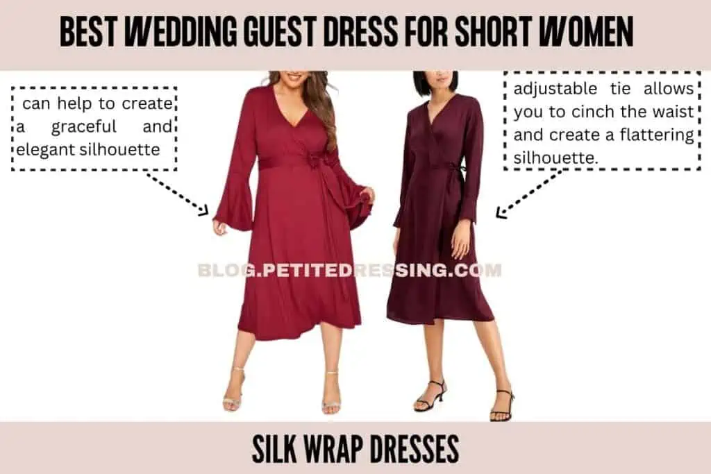 Silk Wrap Dresses