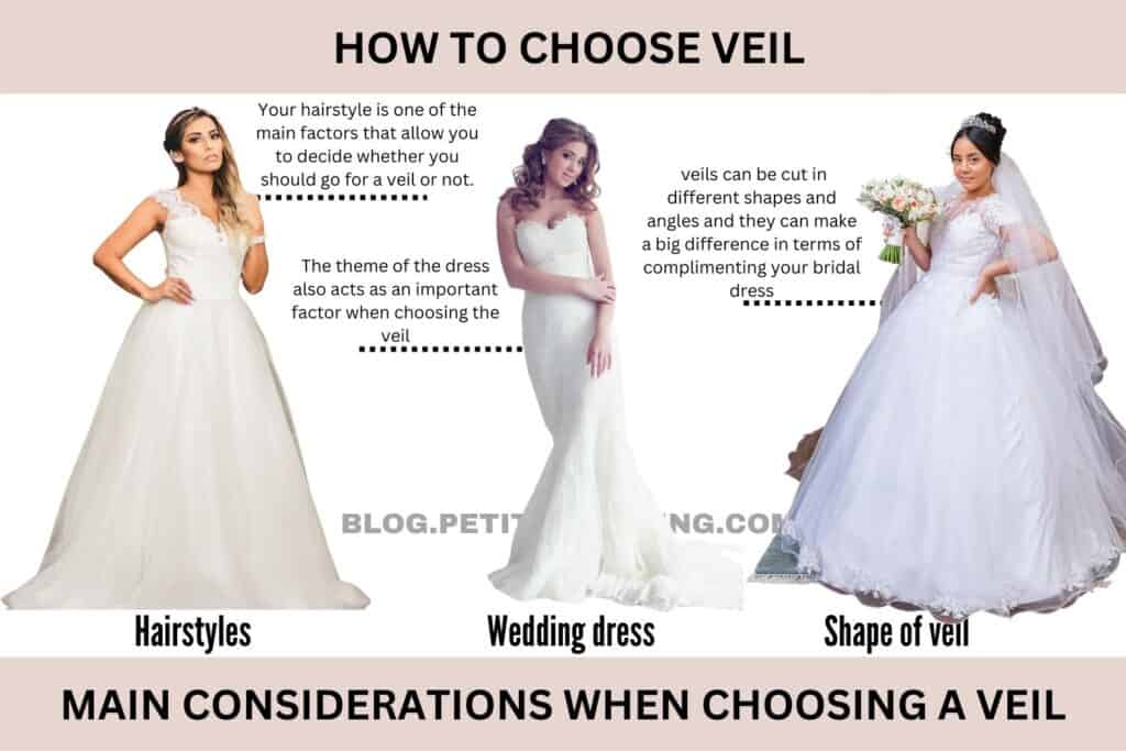 main considerations when choosing a veil