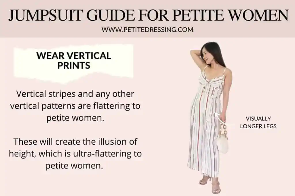 Petite Vertical Stack Jumpsuit