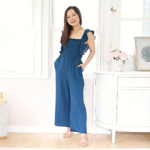 Petite formal outlet jumpsuit