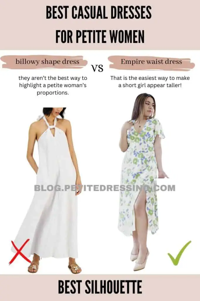 Empire waist dress