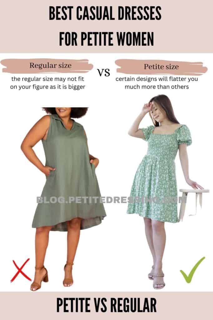 Petite vs regular