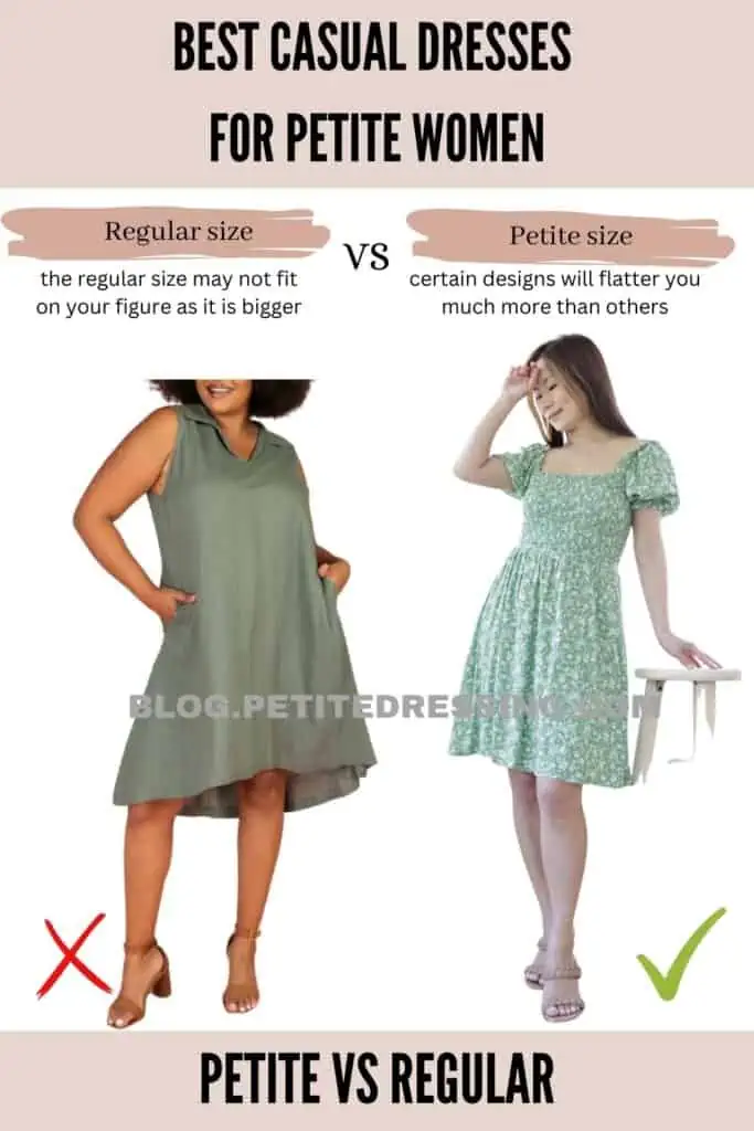 Petite vs regular