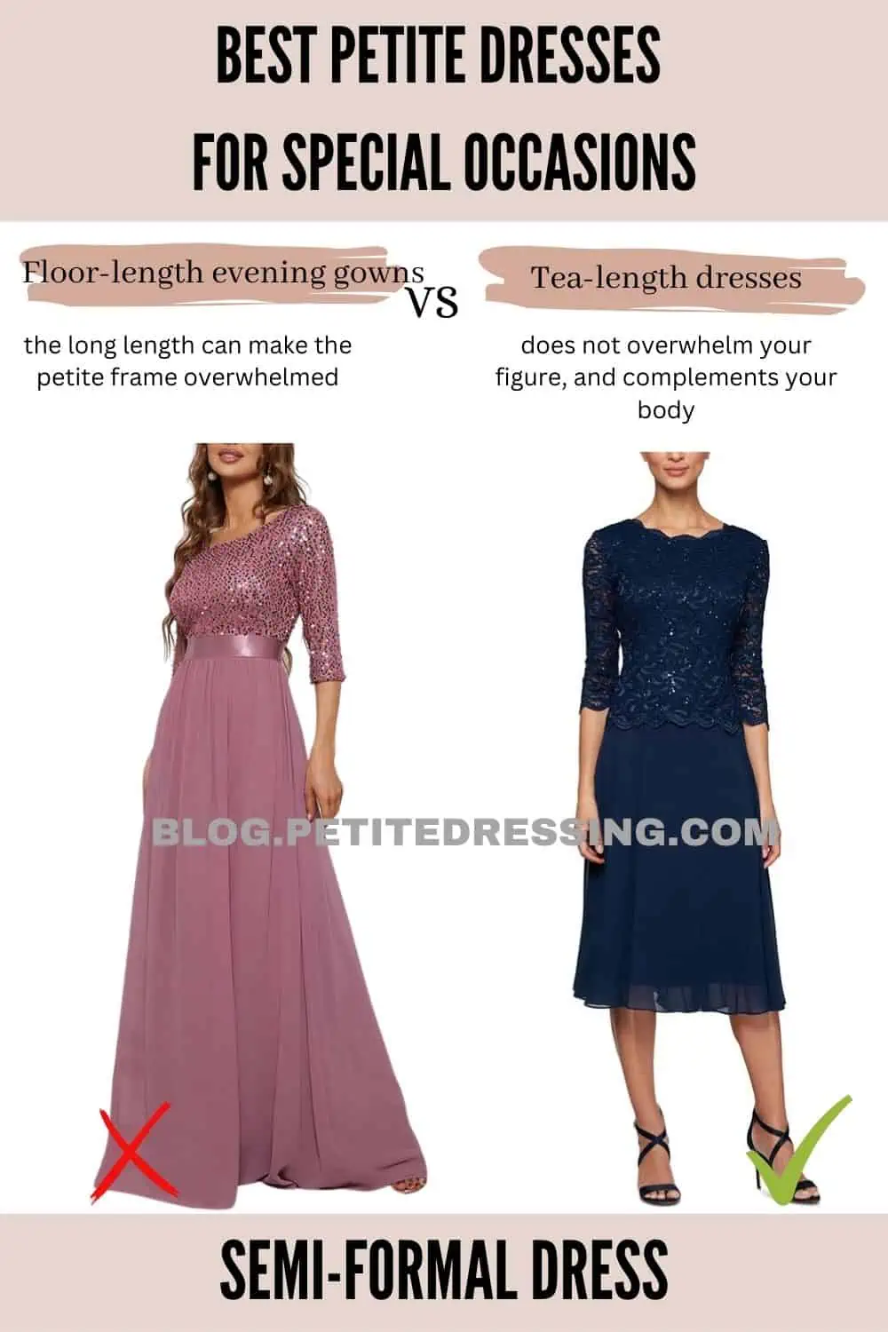 How to Choose Petite Dresses for Special Occasions - Petite Dressing