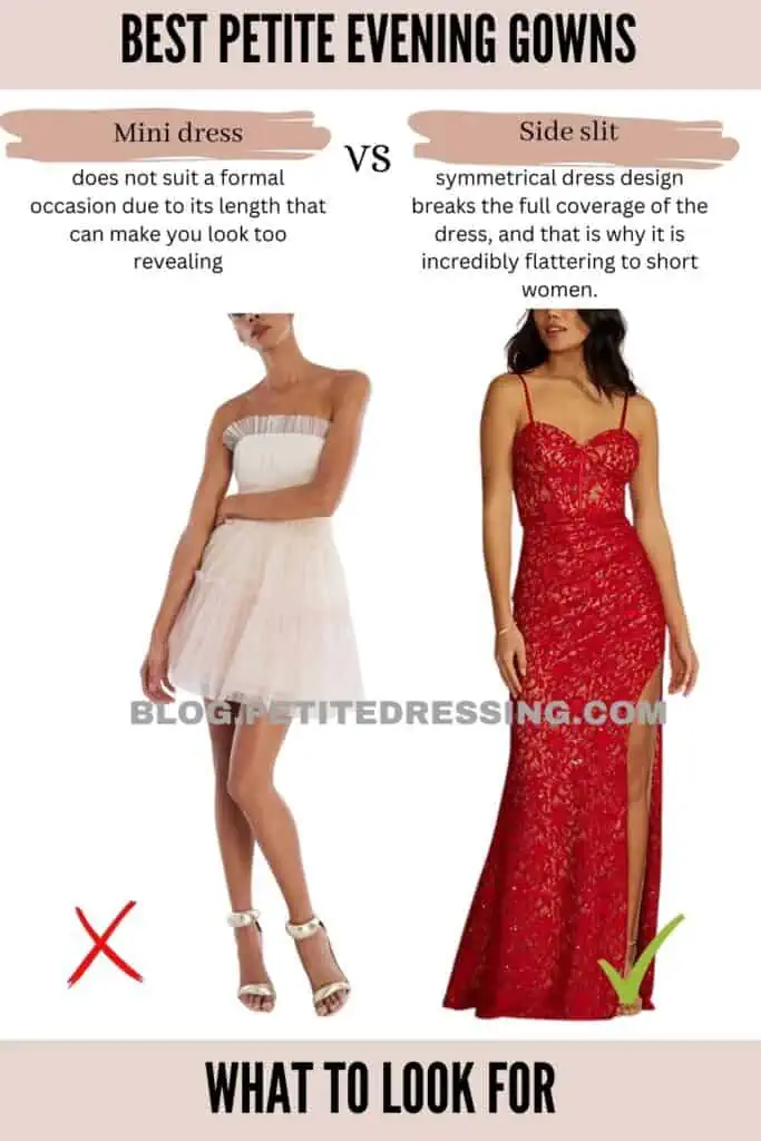 7 Must Know Tips to Choose Petite Evening Gown