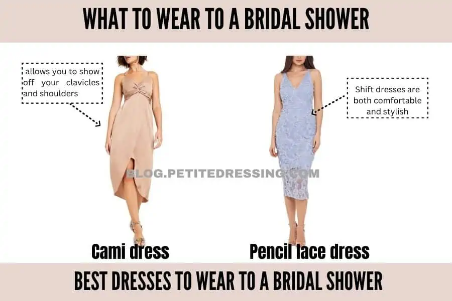 best dresses to wear to a bridal shower