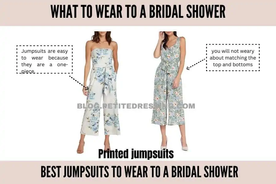 best jumpsuits to wear to a bridal shower