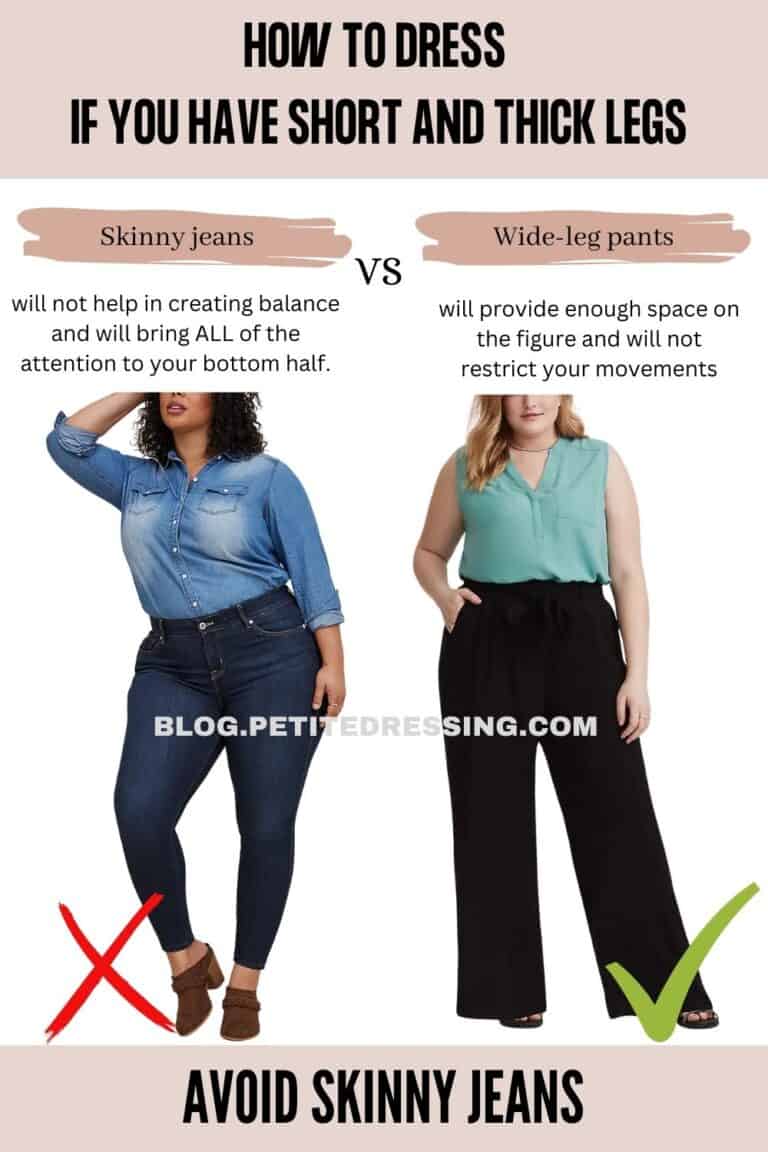 Got Short and Thick Legs? This is What you should Wear and Avoid