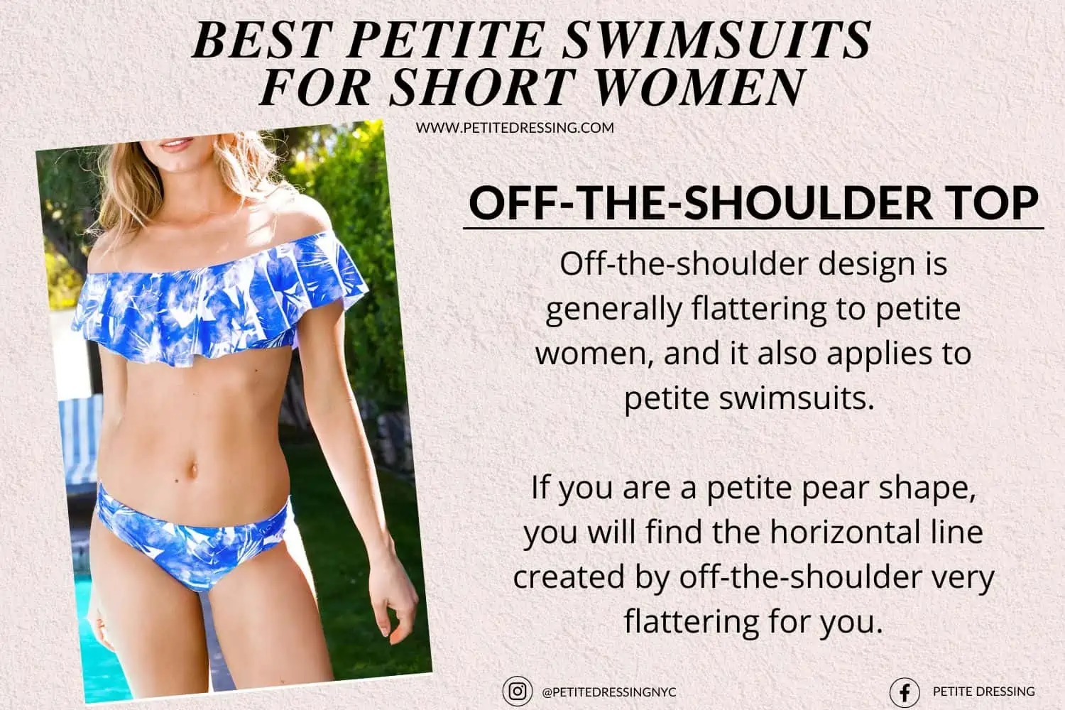 The Complete Swimsuit Guide for Short Women - Petite Dressing