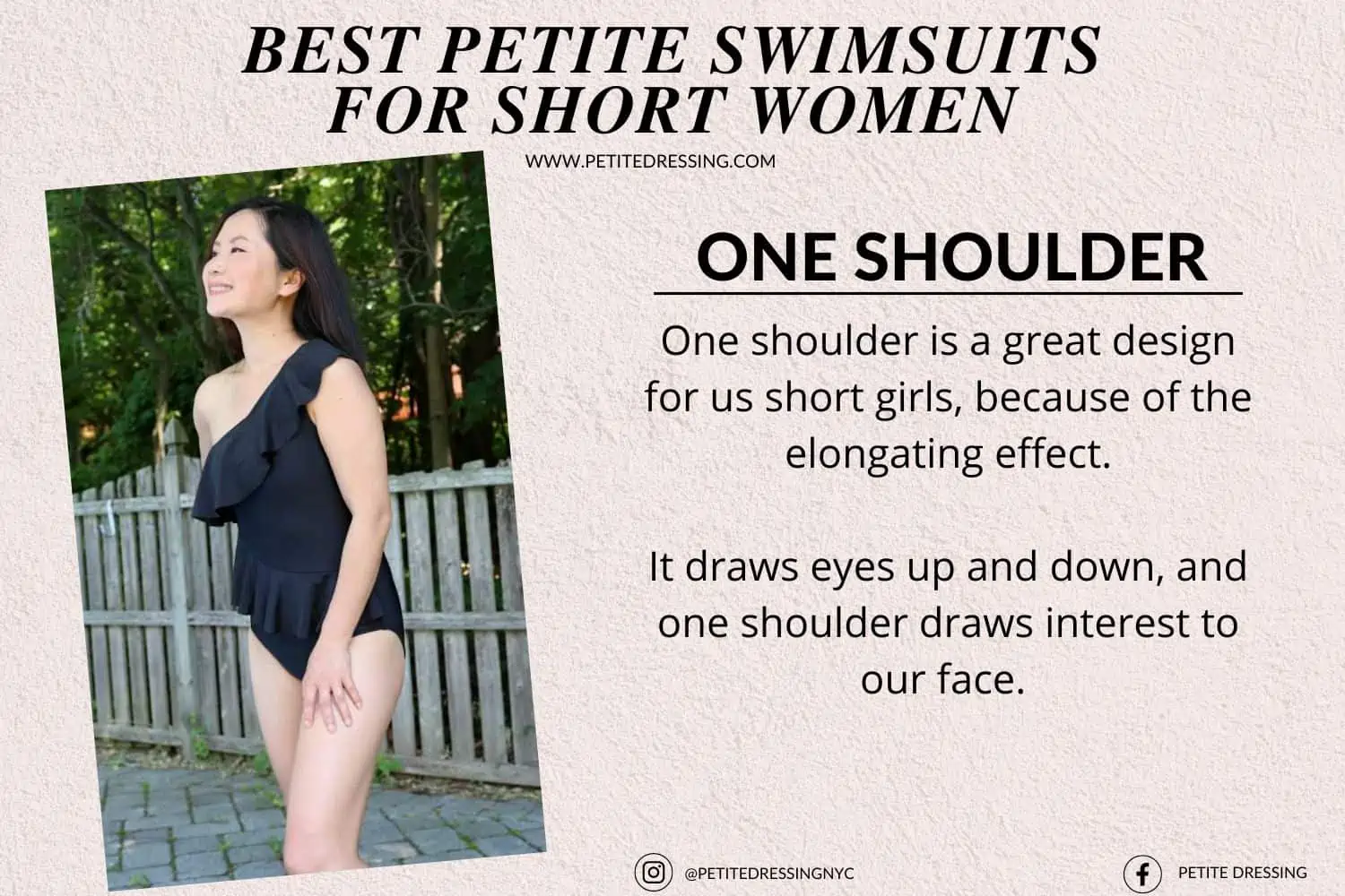 The Complete Swimsuit Guide for Short Women - Petite Dressing