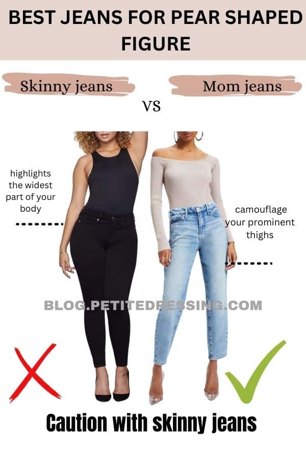 Caution with skinny jeans