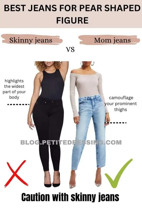 I have a pear-shaped body type – 4 of the best slimming fashion