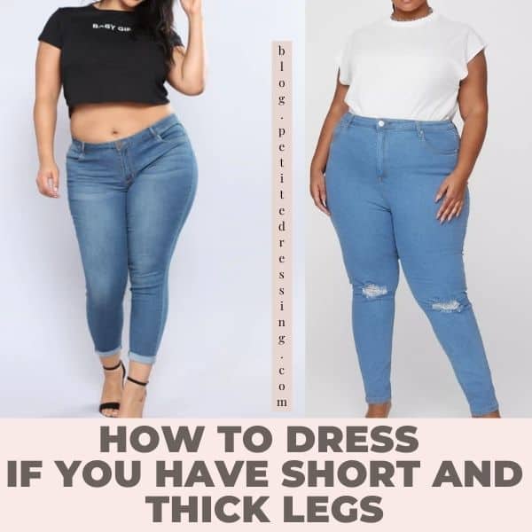 I'm 5'2, and this is what to wear or avoid if you have short and thick  Legs - Petite Dressing