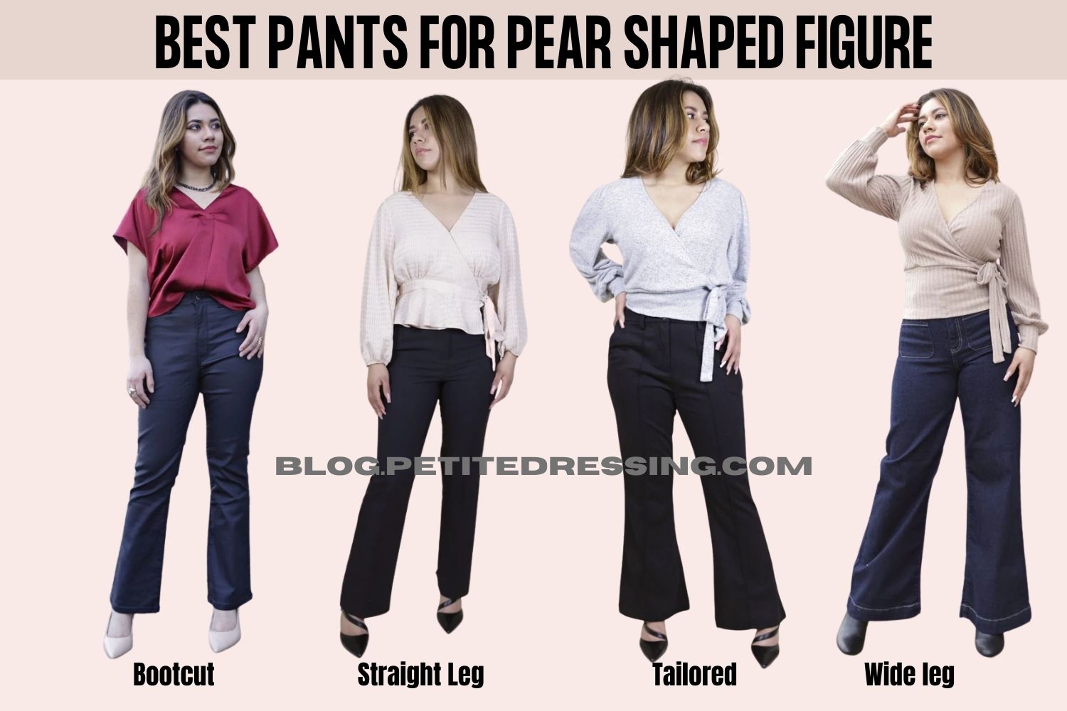 How to dress a Petite Pear Body Shape - Petite Dressing