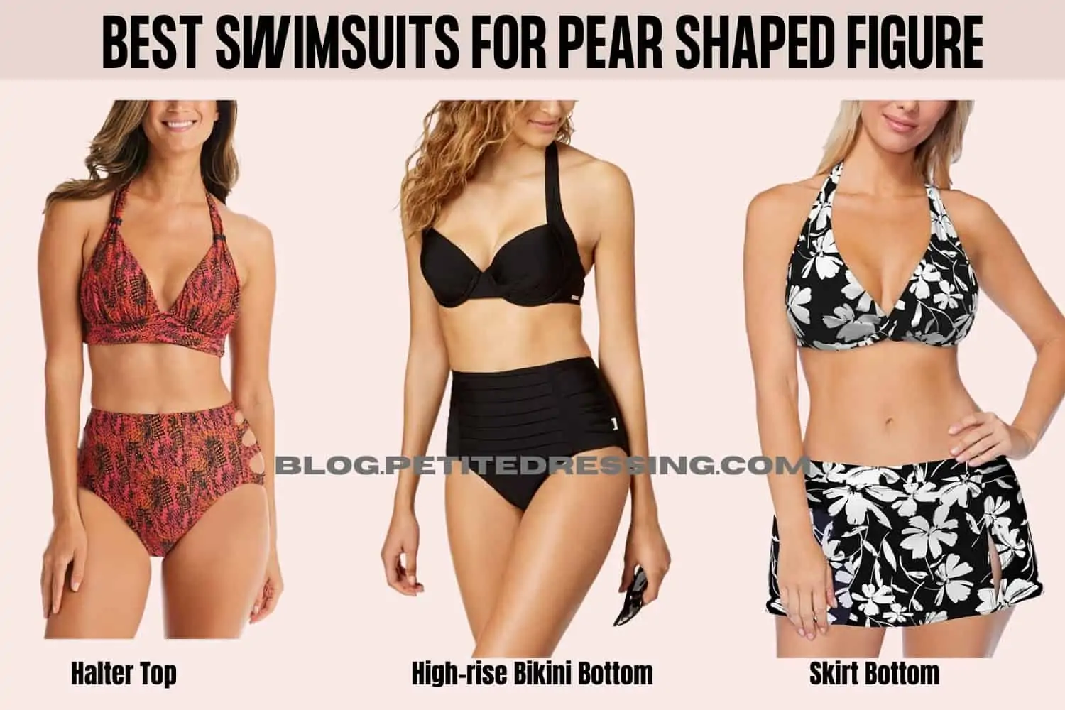 High waisted bikini on sale on pear shaped