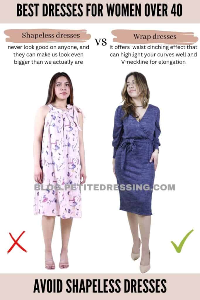 Shapeless dresses
