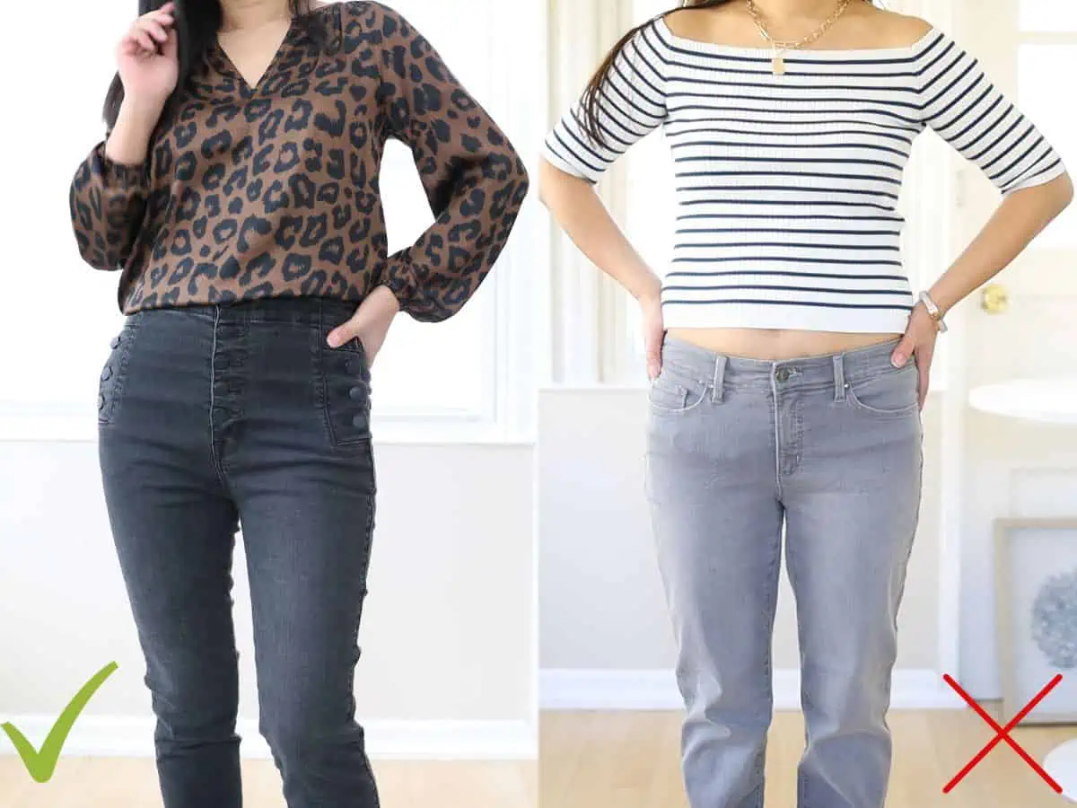 What Jeans Look Best on Apple Shape (and What to Avoid) - Petite