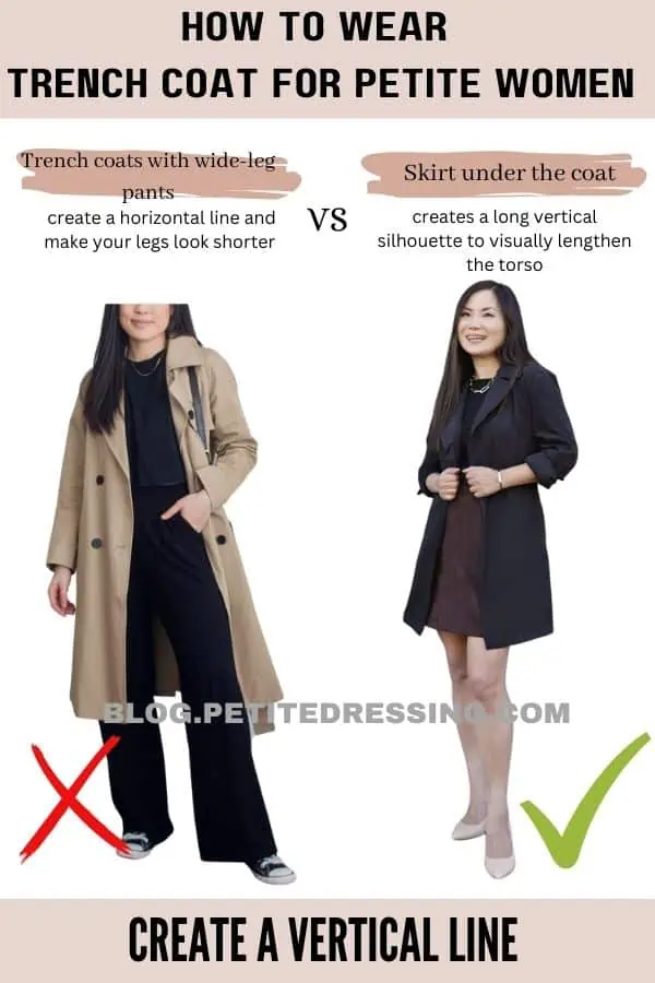 How To Style A Trench Coat When You're Petite