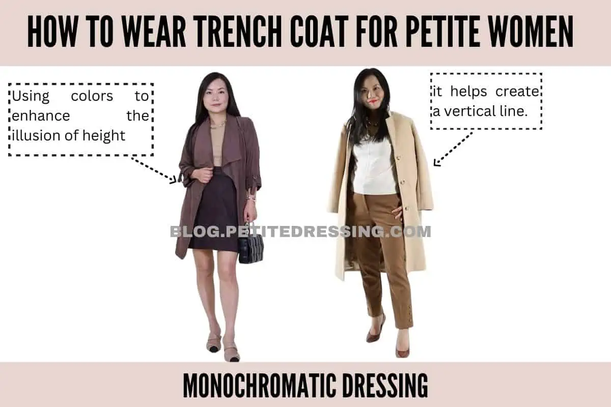 I'm 5'1 and this Medium petite trench coat is still too long for me. should  I return and get a small? : r/PetiteFashionAdvice