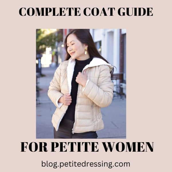 what coats look best for petite women