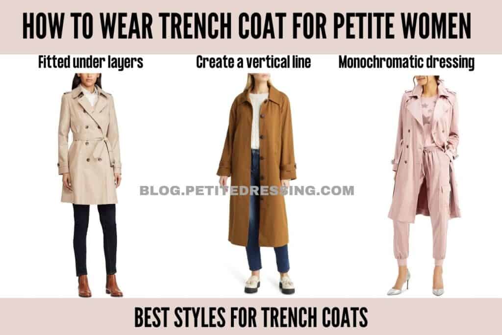 best styles for trench coats