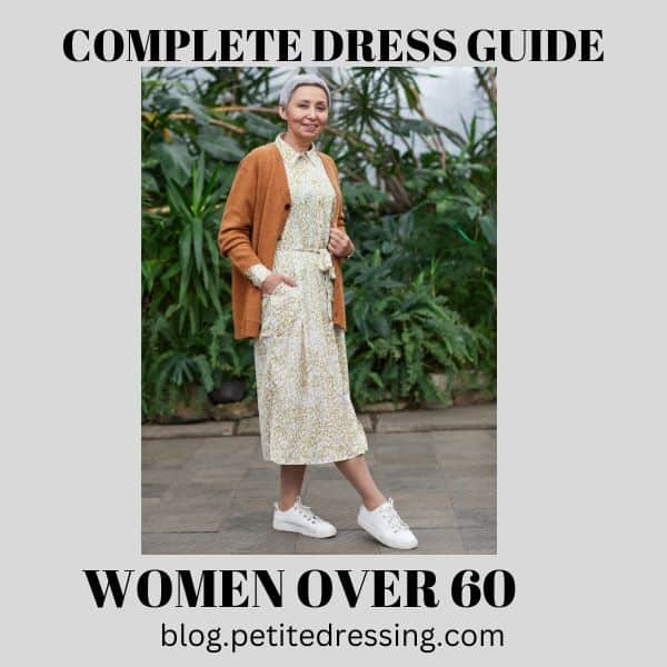 what dress looks good on women over 60