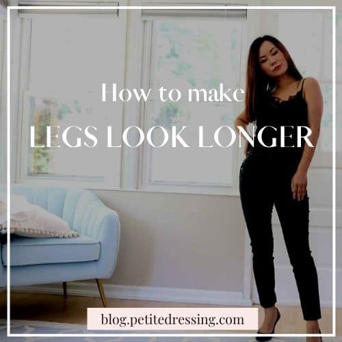 how to make legs look longer