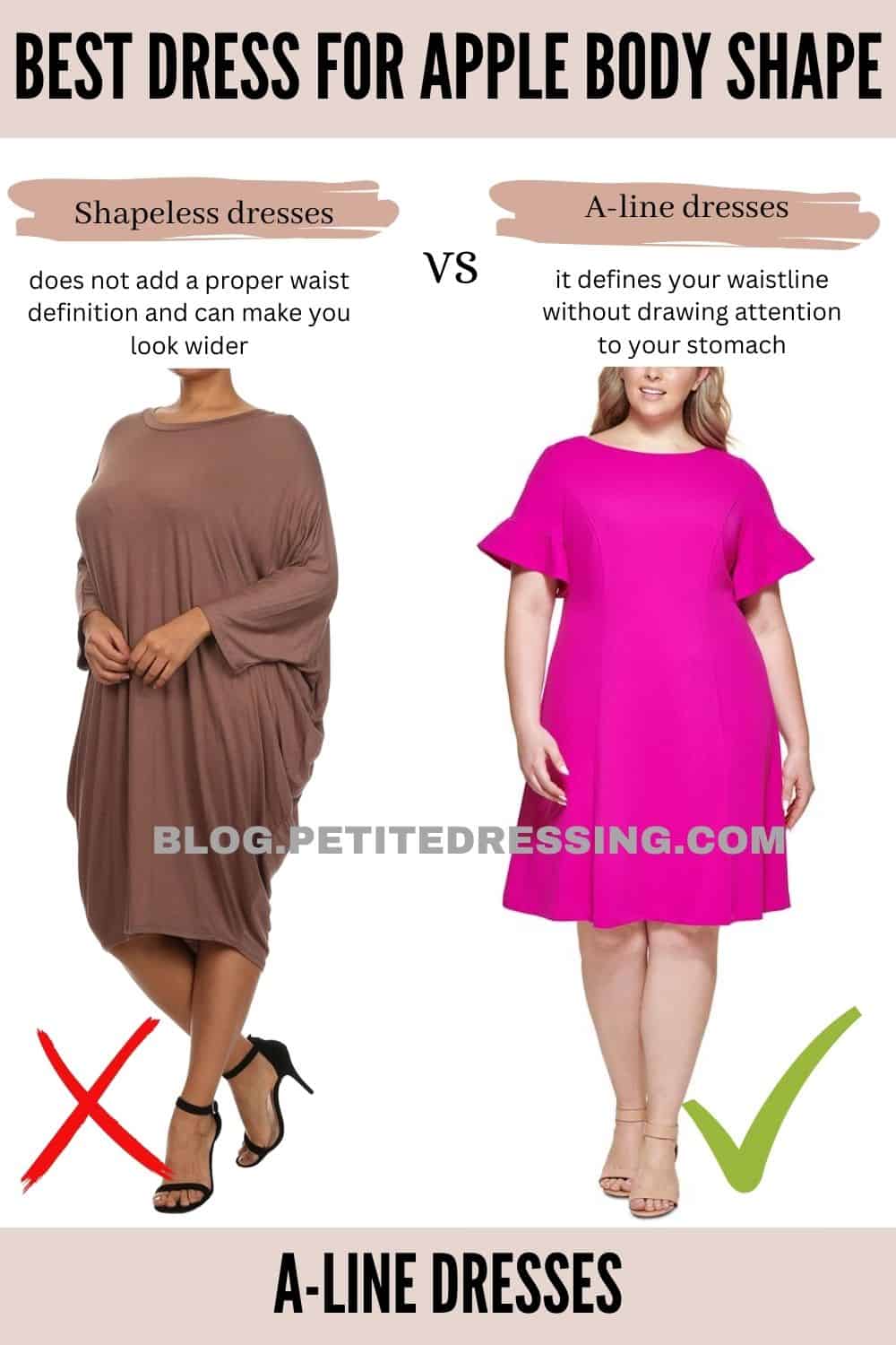 Dresses for Apple Shaped Plus Size: What Nobody Told You