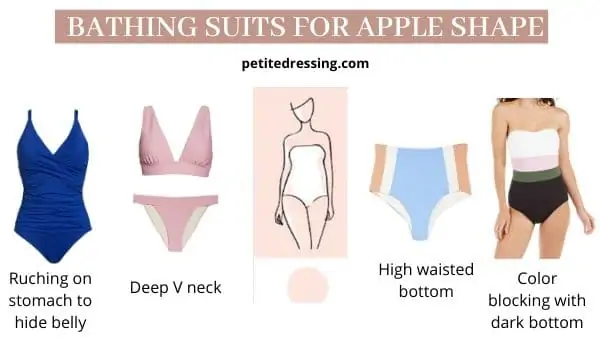 Bathingsuit for Apple Shape Petite Dressing