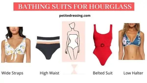 bathing suits for hourglass figure