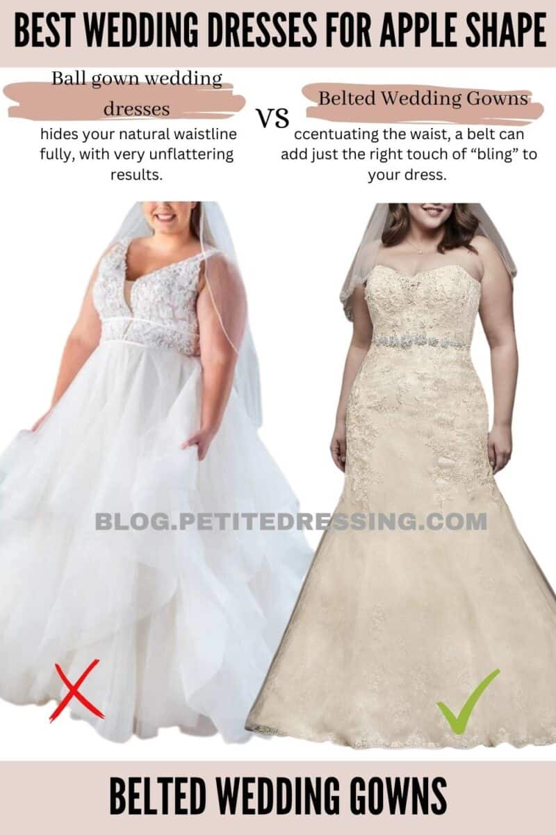Wedding Dresses for Apple Shaped Body: 8 Styles You Must Know