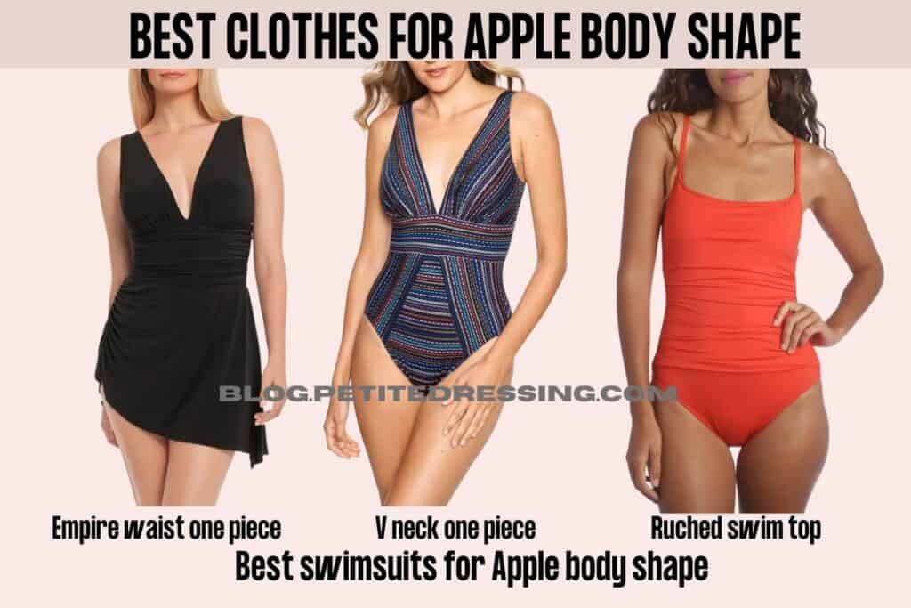 Best swimsuits for Apple body shapes