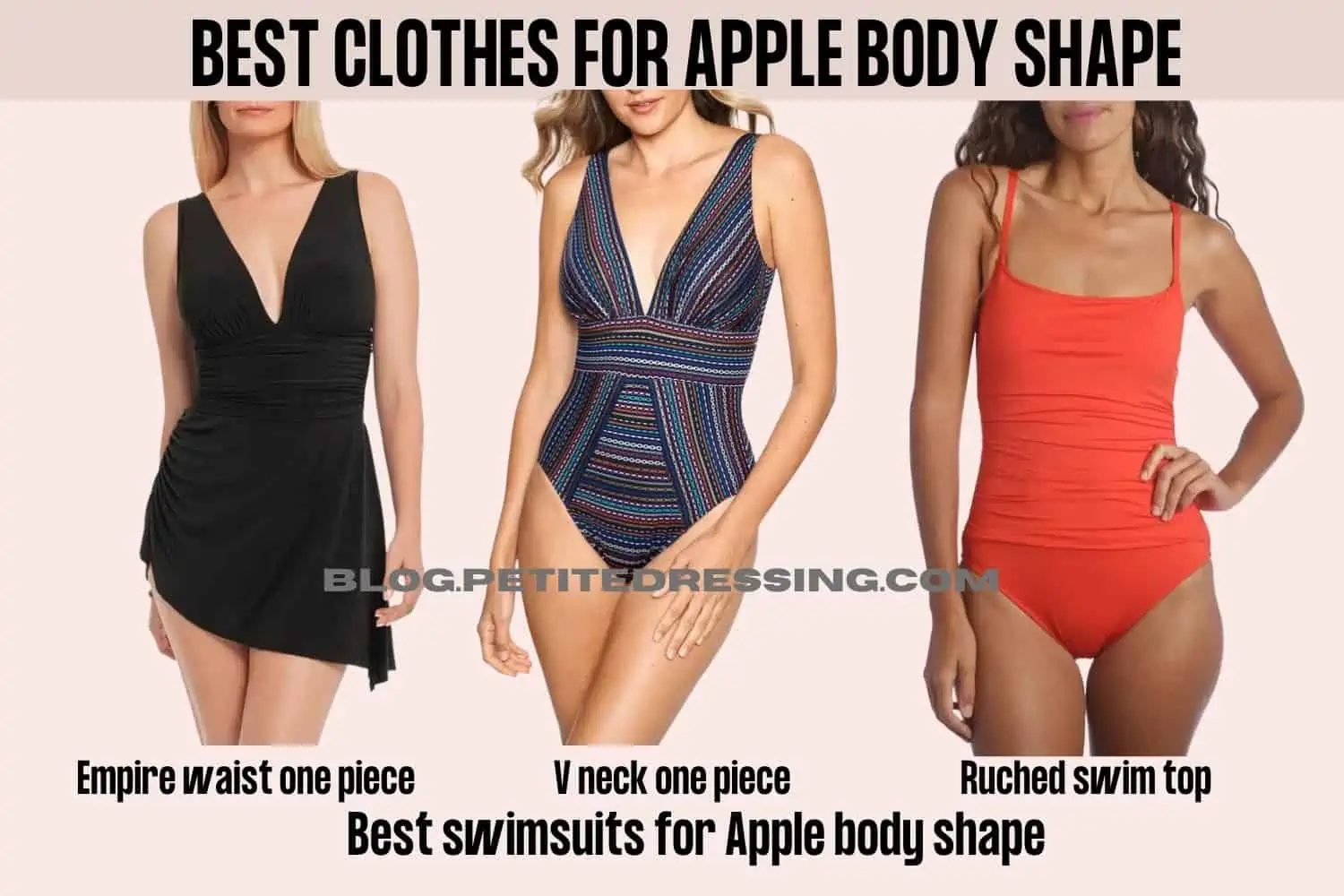 Apple Shaped Body: The Ultimate Styling Guide - Petite Dressing
