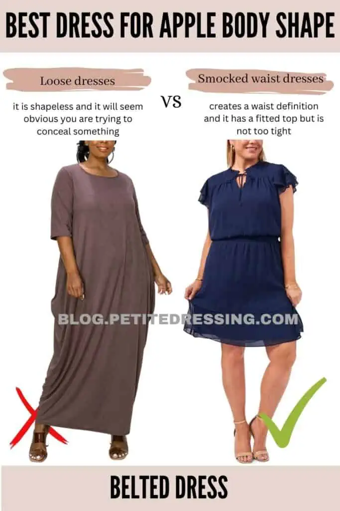 Caution with loose dresses