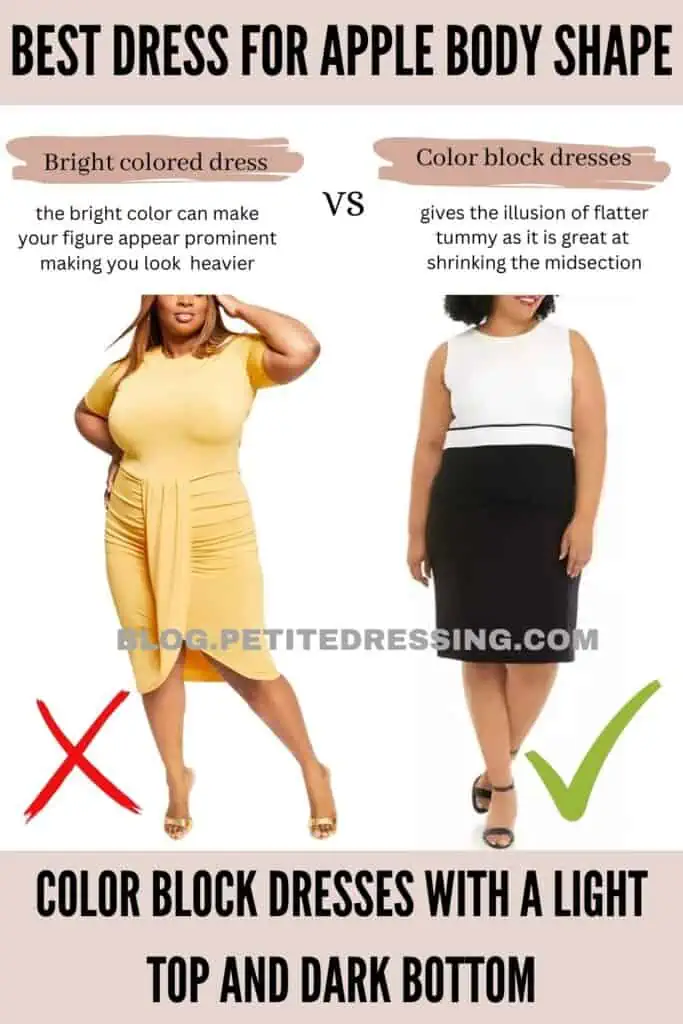 The Complete Dress Guide for Apple Body Shape Petite Dressing