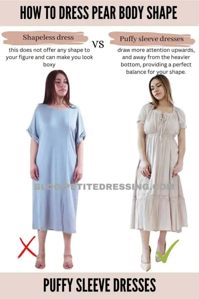 Puffy sleeve dresses