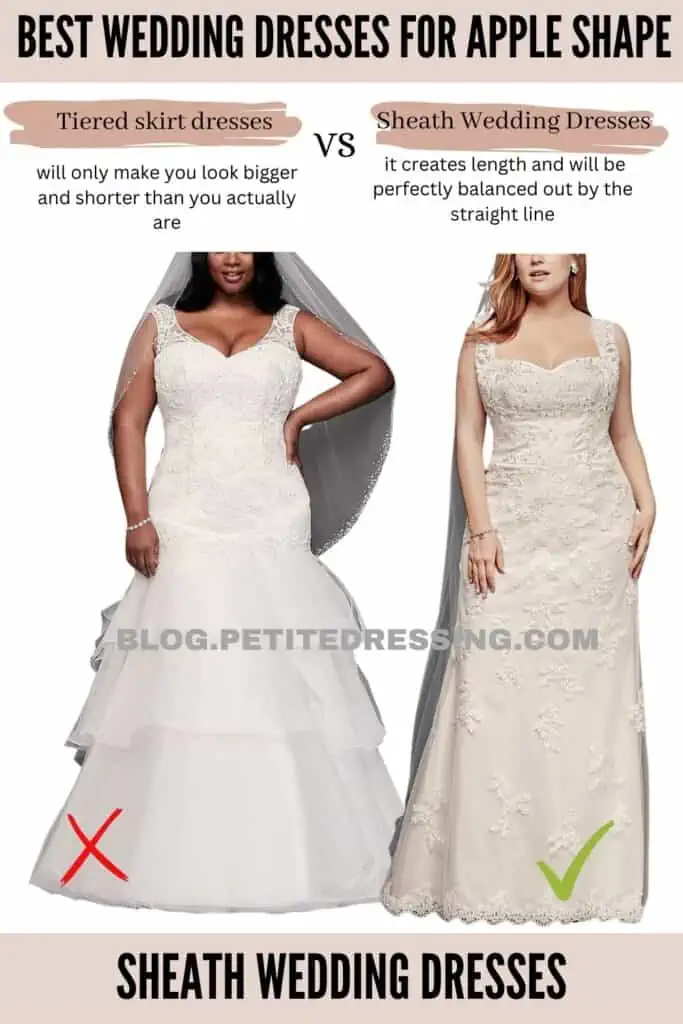 Sheath Wedding Dress