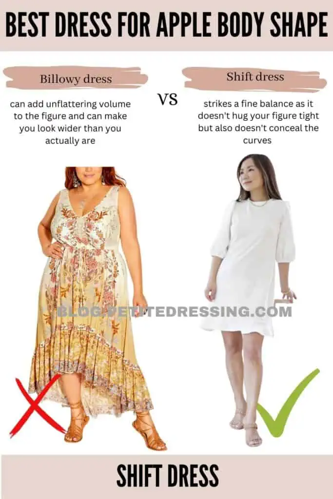 The Complete Dress Guide for Apple Body Shape - Petite Dressing