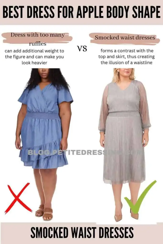 The Complete Dress Guide for Apple Body Shape - Petite Dressing