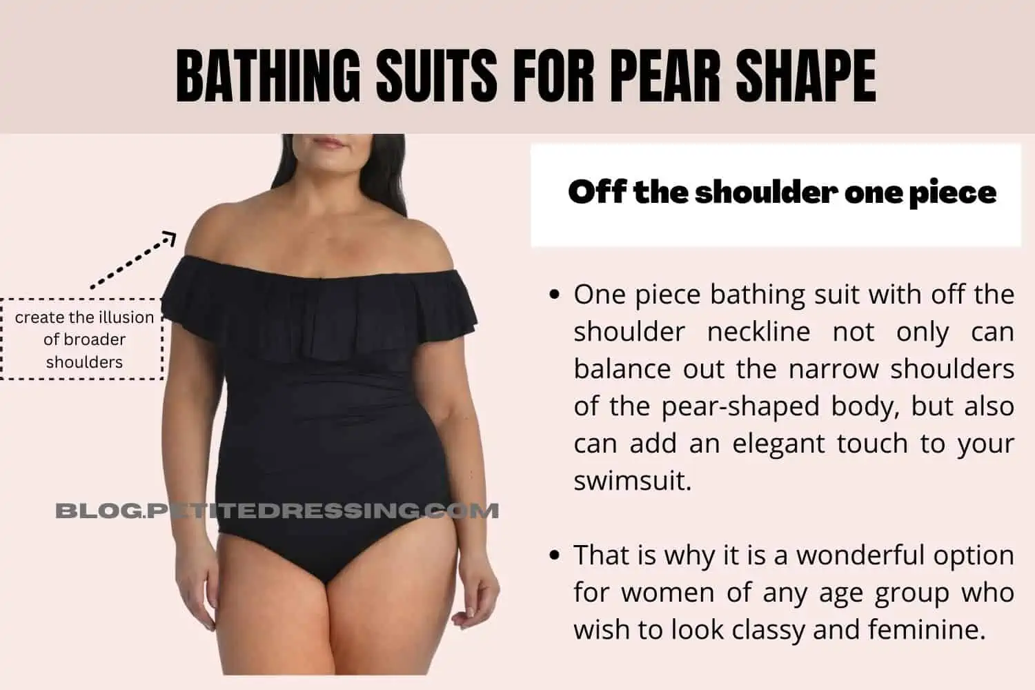 The Complete Swimsuit Guide for the Pear Body Shape - Petite Dressing